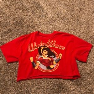 Wonder Woman crop top
